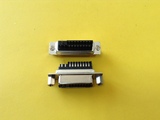 DVI(24+5)S焊 黑胶 G/F 镍壳前铆螺母窄边
