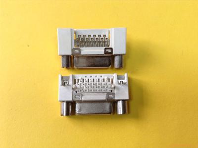 VHDCI26S插板90度 白胶 镍壳