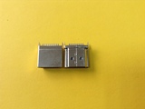 HDMI19M夹板式 A Type黑胶 G/F 镍壳