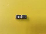MICRO USB B5S SMT黑胶 锡壳二脚贴板