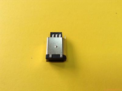 1394 6P焊 黑胶 镍壳短体