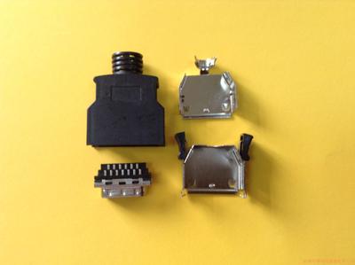 HPCN26M焊 黑胶 镍壳塑壳装配整组