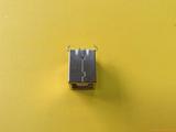 USB-B(F)插板180度 白胶 镍壳弯角