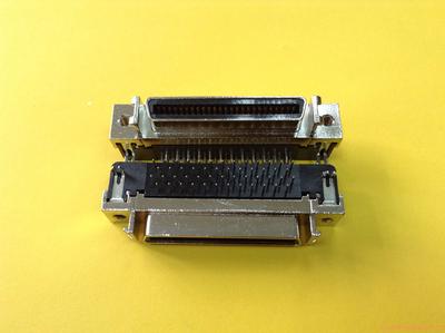 HPCN50S插板90度 黑胶 镍壳有勾